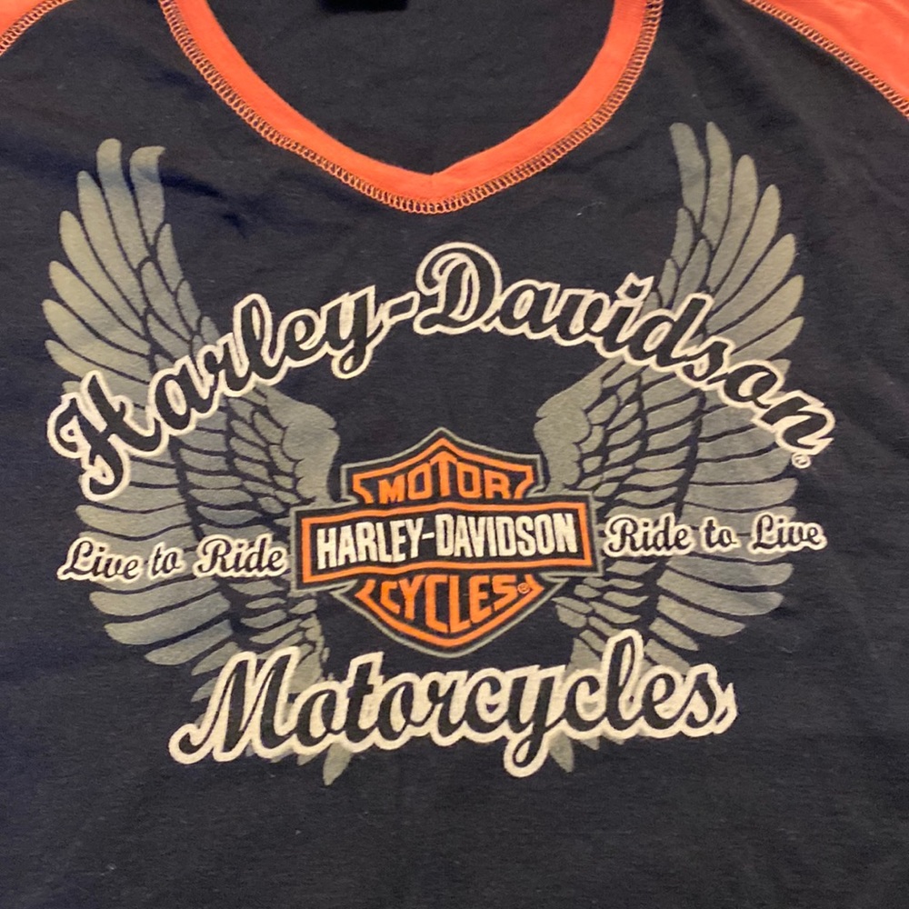 Harley Davidson cotton shirt.  Like new!